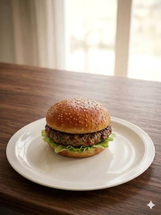 Tikka Patty Burger