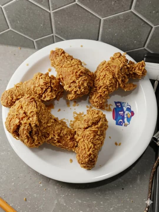 5 Hot wings