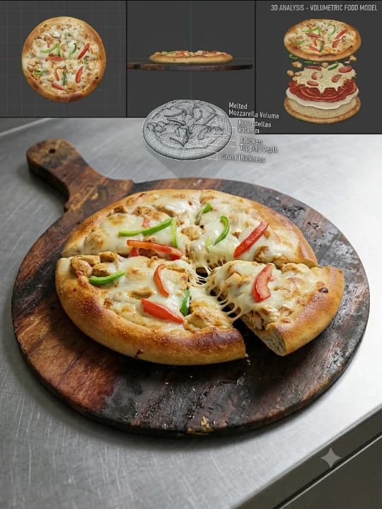 Medium Tikka Pizza