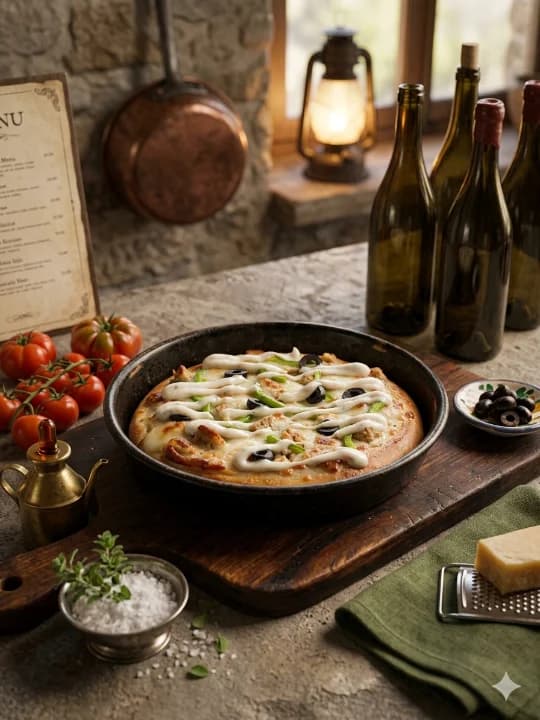 Small Afghani Tikka Pizza