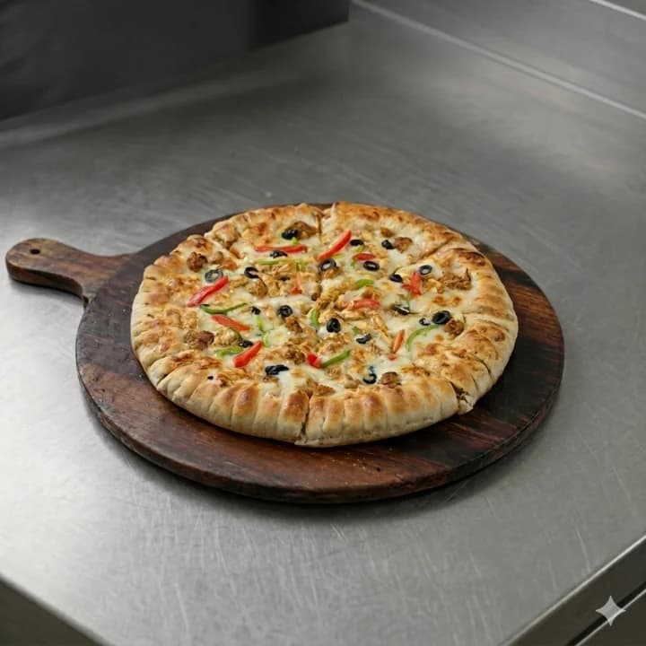 Large Kabab Crust Pizza